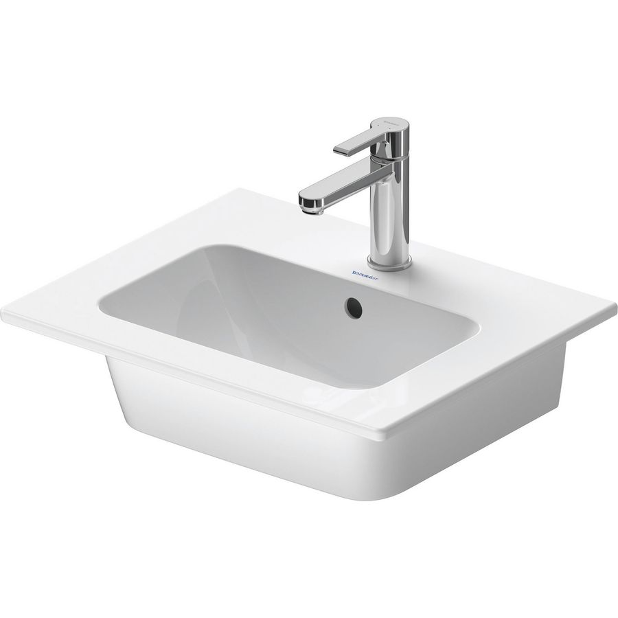Wastafel wit hoogglans 530mm ME by Starck