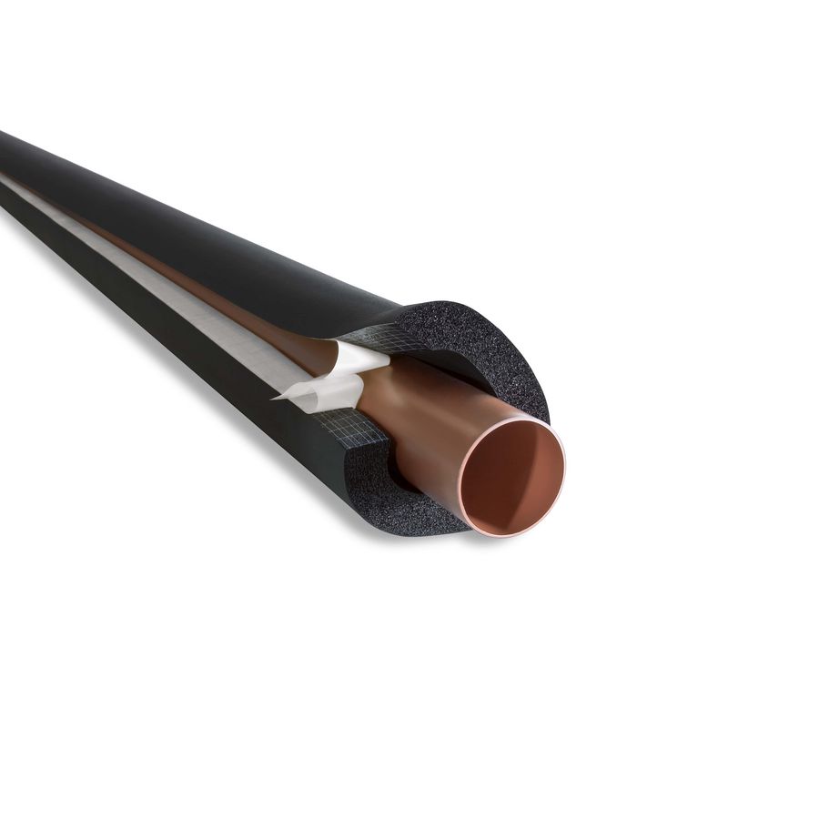 Lengte a 2mtr. buisisolatie AF-EVO Ø64mm isolatiedikte 21,5mm zelfklevend VVE=9