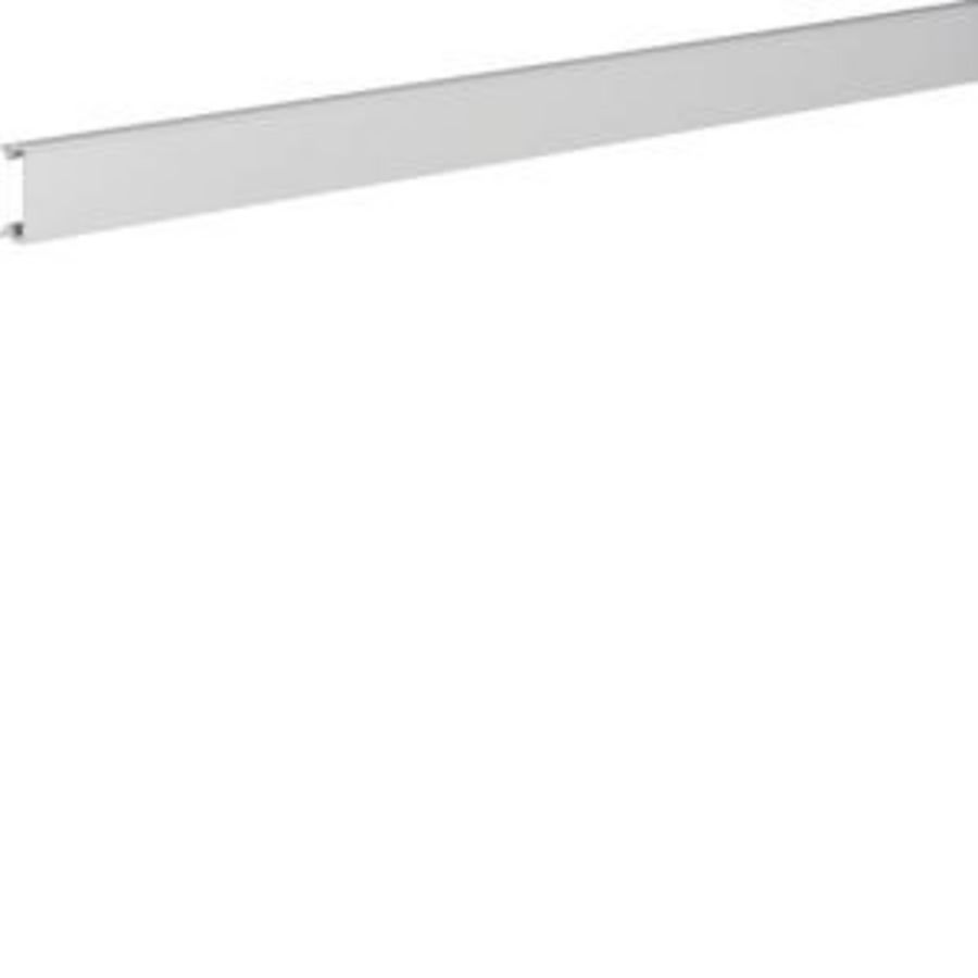 Deksel kanaal halogeenvrij 25x25mm HA7 lichtgrijs VVE=2