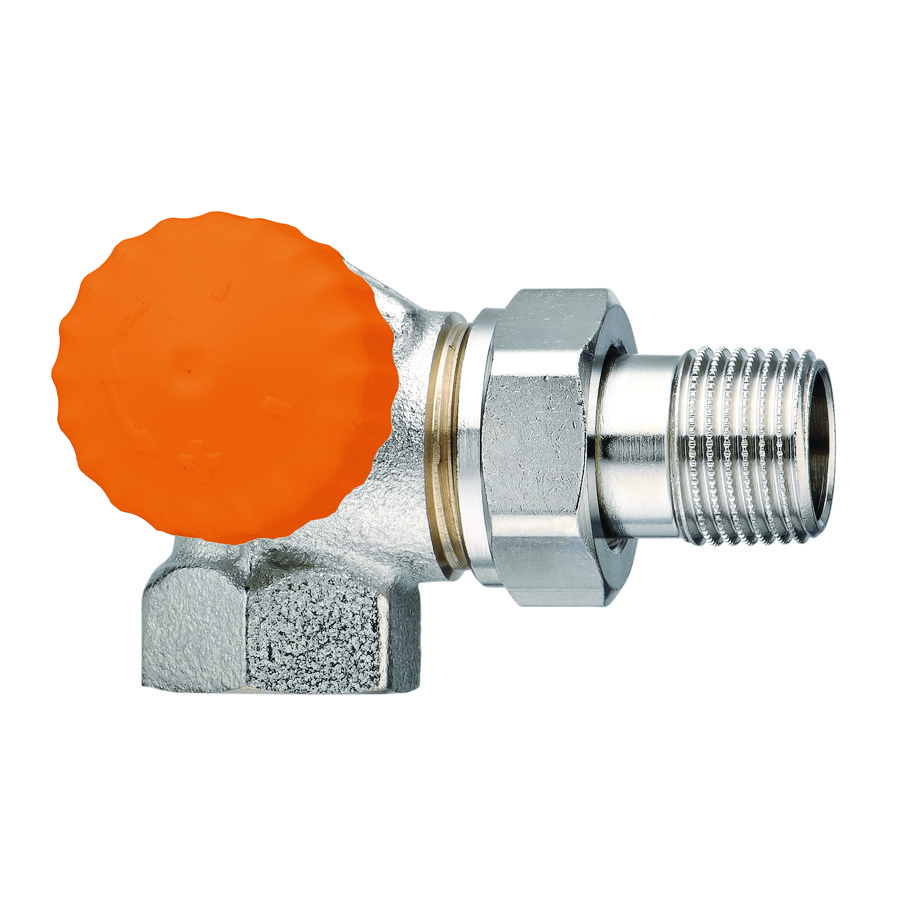 Afsluiter thermostatisch dynamisch ECLIPSE dubbelhaaks links DN15 1/2"