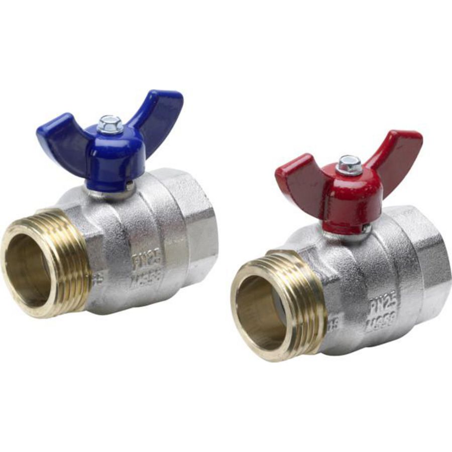 Kogelkraan Set 1 messing/blank