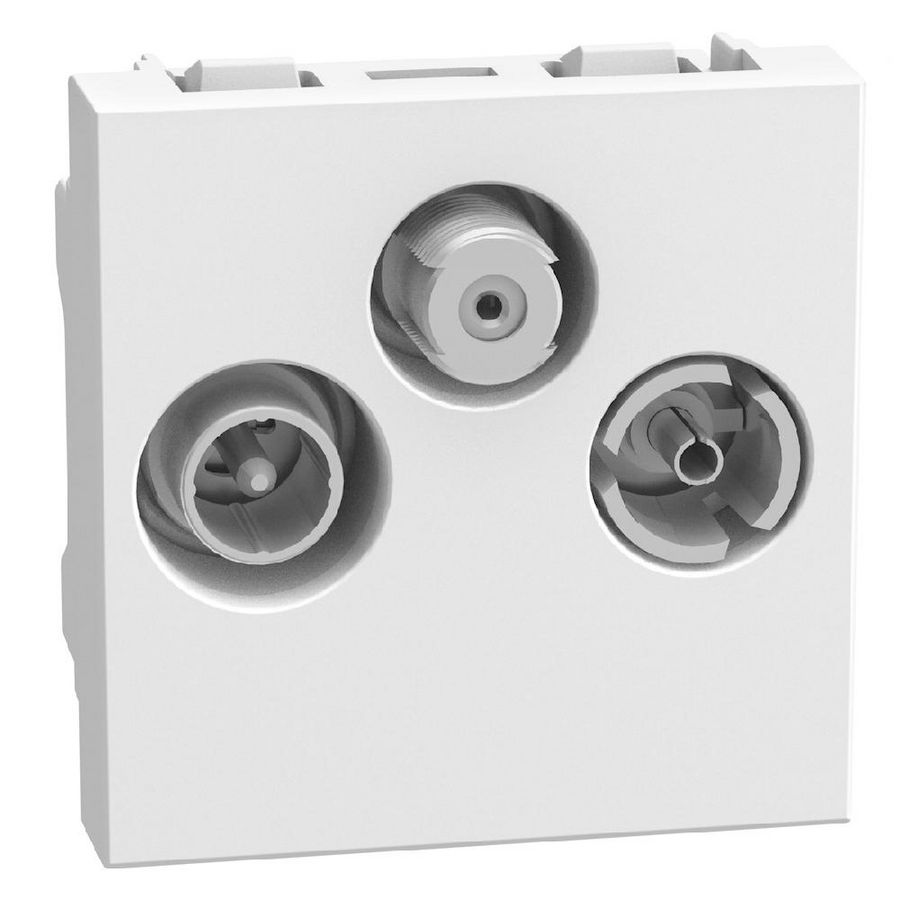 Doos a 6st. Light Now TV-R-SAT contactdoos - steraansluiting