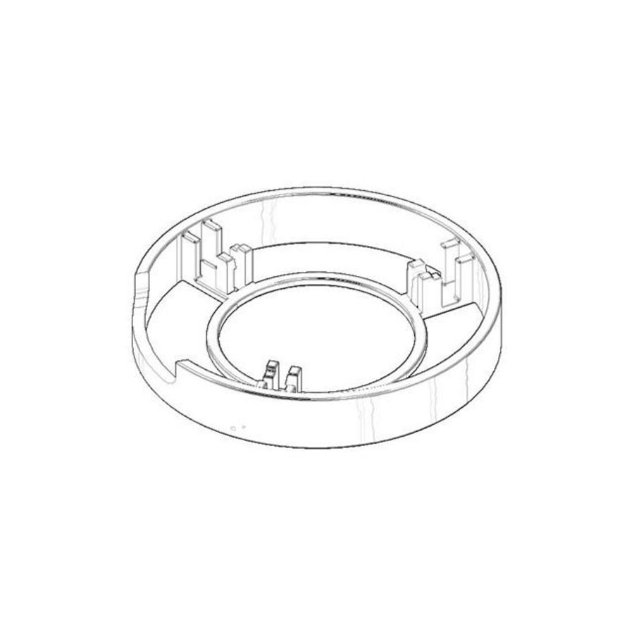 Rozet v. overloop badinloop Champagne (22kt Goud)
