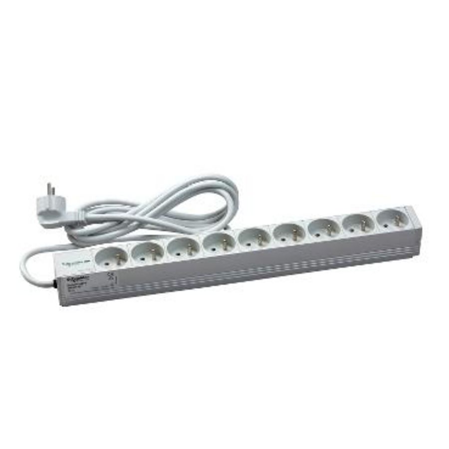 Distributierails Zonder beveiliging 9 contacten UTE Actassi