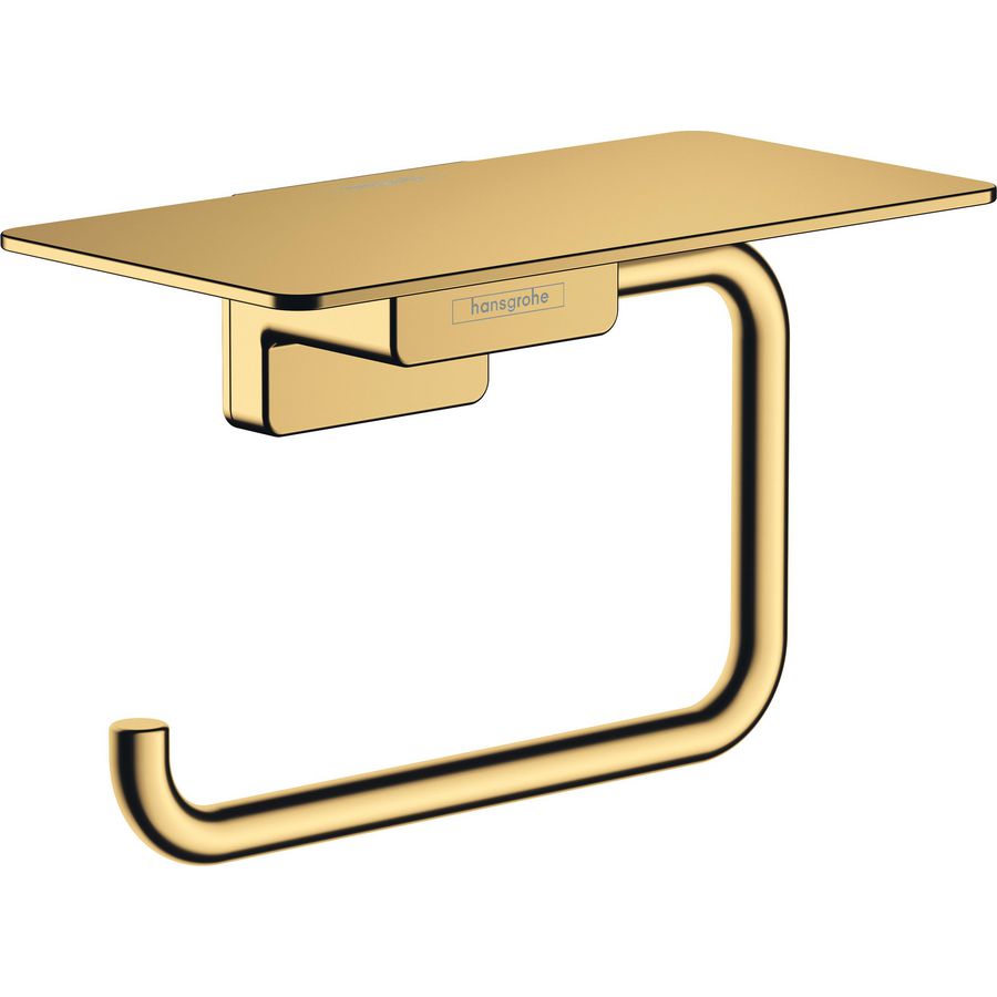 AddStoris closetrolhouder+planchet polished gold optic