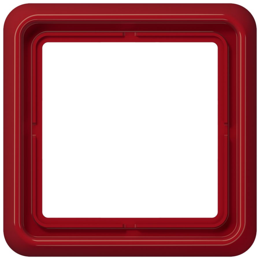 Afdekraam WU500 rood 1-voudig