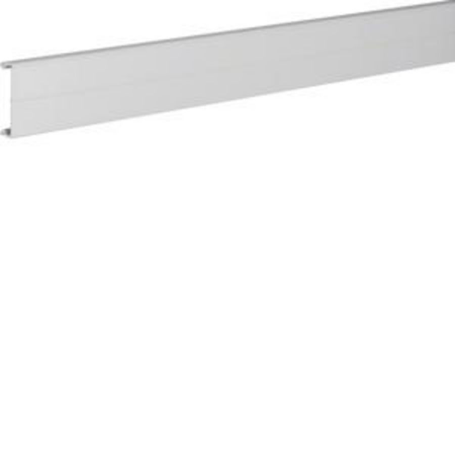 Deksel kanaal halogeenvrij 25x40mm HA7 lichtgrijs VVE=2