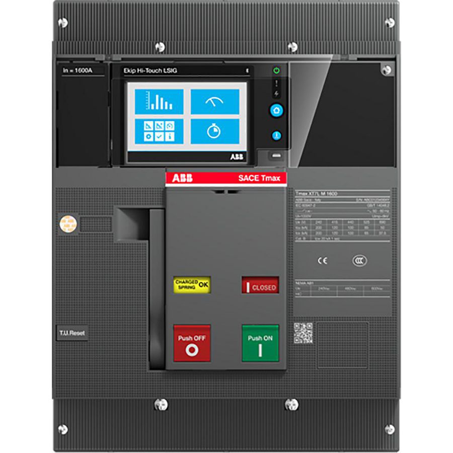 Vermogensschakelaar XT7S M 1600 Ekip Touch LSIG In1600 3P