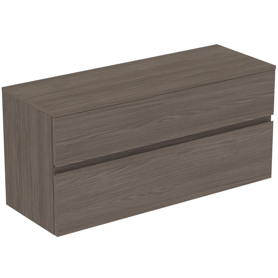 Wastafelmeubel 1202x440x558mm dark elm 2 laden Finesse