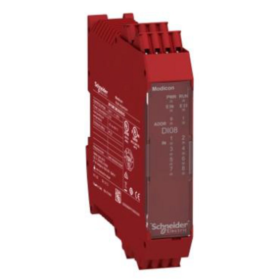 8 inputs expansion modules with spring term