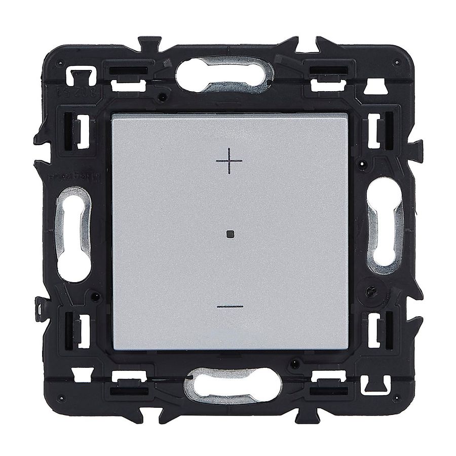Dimmer 3-draads klauwen 2 modulen ALU Valena Next
