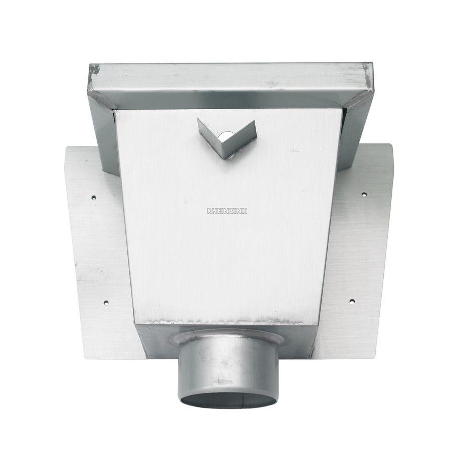 Vergaarbak zink vierkant model (junior) 70mm