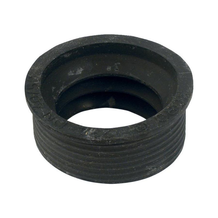 Verlooprubber pvc/metaal 40x32mm