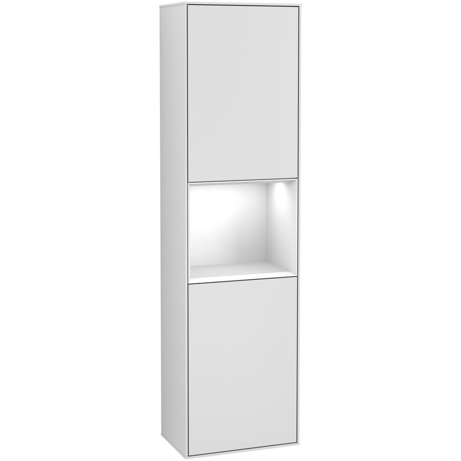 Hoge kast Finion 418x1516x270mm White Matt Lacquer G470GFMT