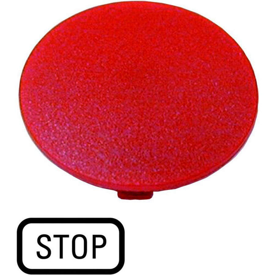 Indicatieplaatje paddestoel rood "stop" VVE=10