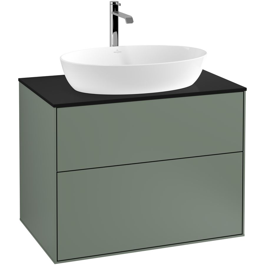 Wastafelonderkast Finion 800x603x501mm Olive Matt Lacquer G75200GM