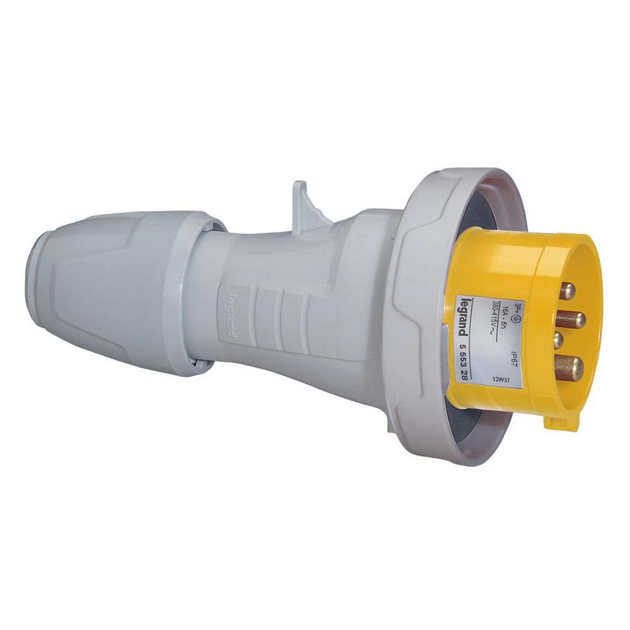 Stekker recht 110V 16A 3-polig IP67 P17 Tempra Pro