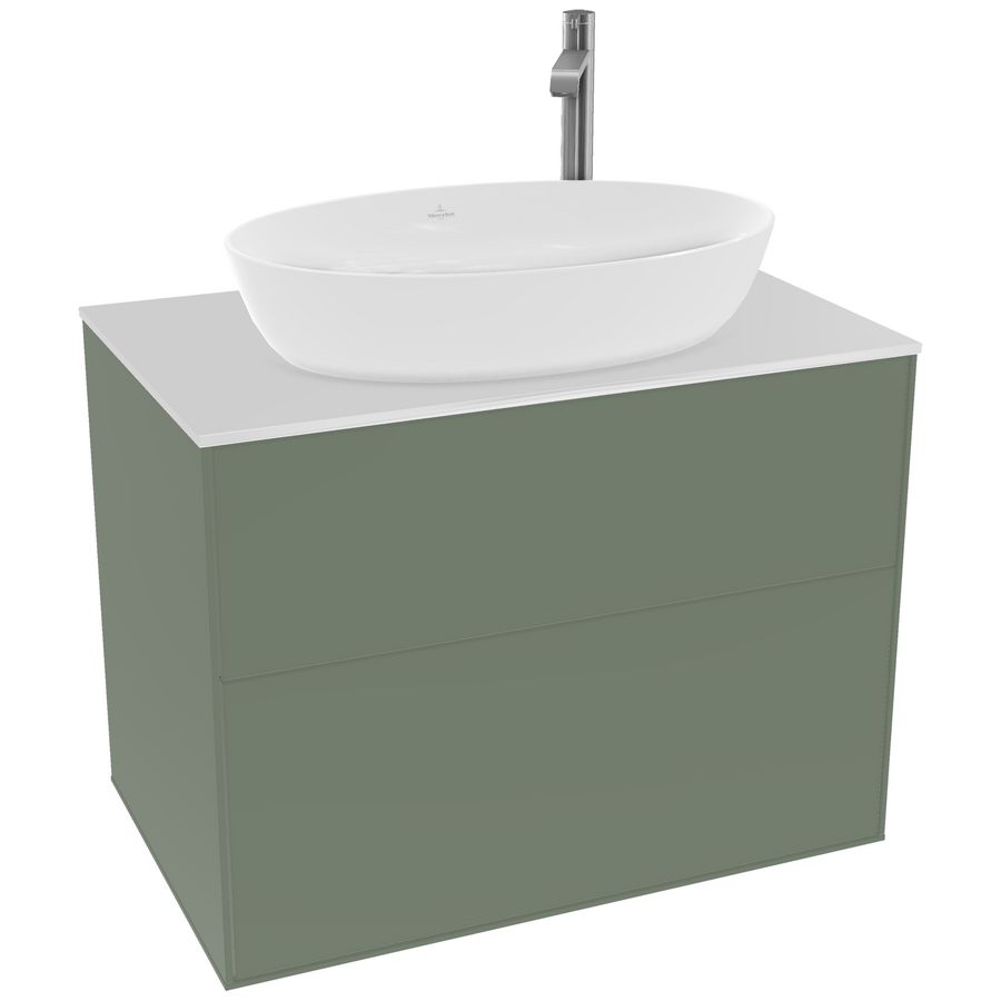 Wastafelonderkast Finion 800x603x501mm Olive Matt Lacquer G87100GM