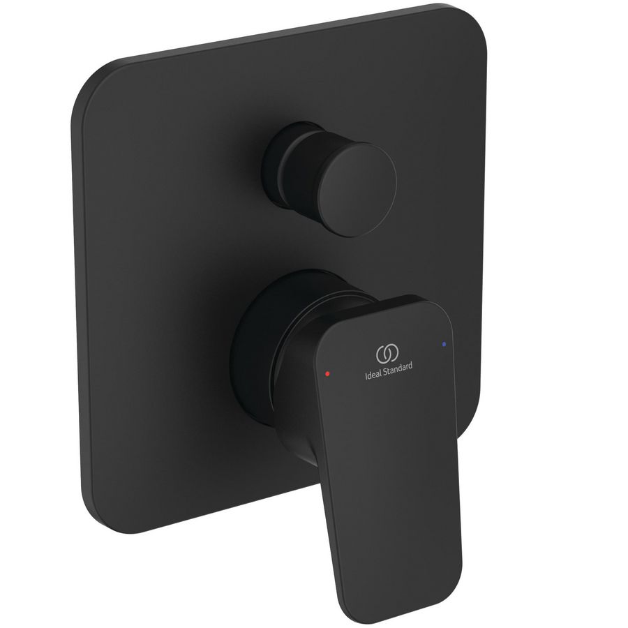 Bad/douchemengkraan (afbouwdeel) Easybox A1000NU silk black Ceraplan