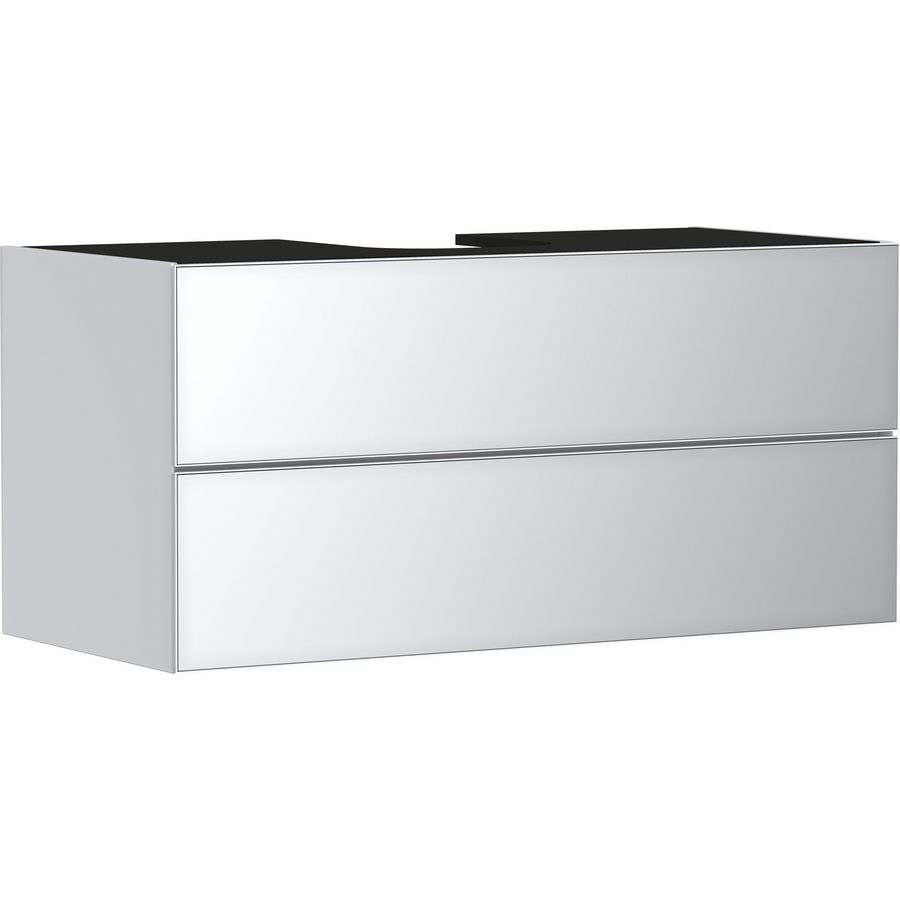 Onderkast mat wit / front metalic wit 1180x550mm 2x la voor consoles Xevolos E 54193320