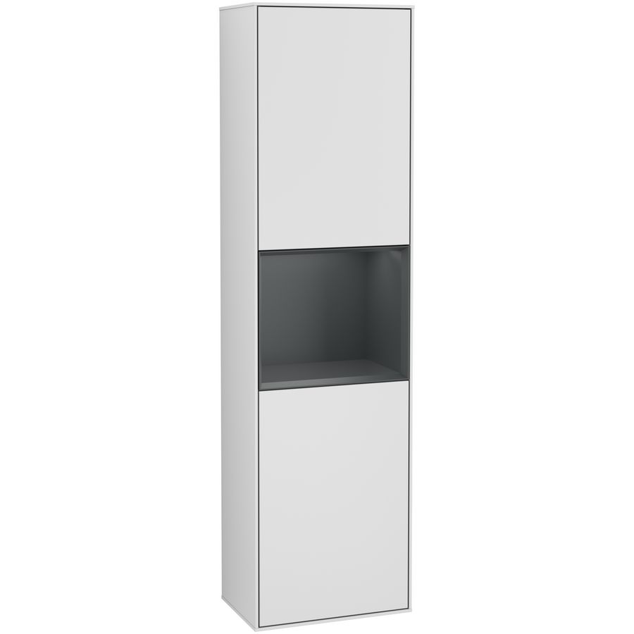 Hoge kast Finion 418x1516x270mm White Matt Lacquer G470HGMT