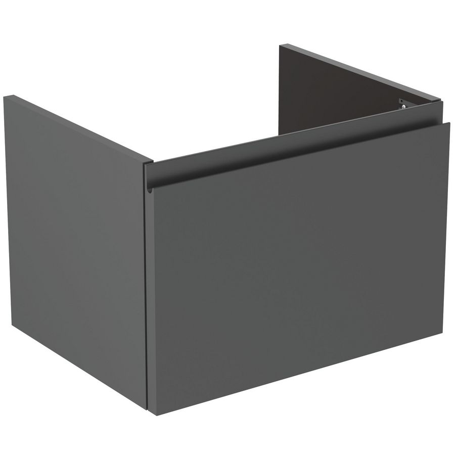 Wastafelmeubel 530x409x370mm matt anthracite 1 lade Finesse