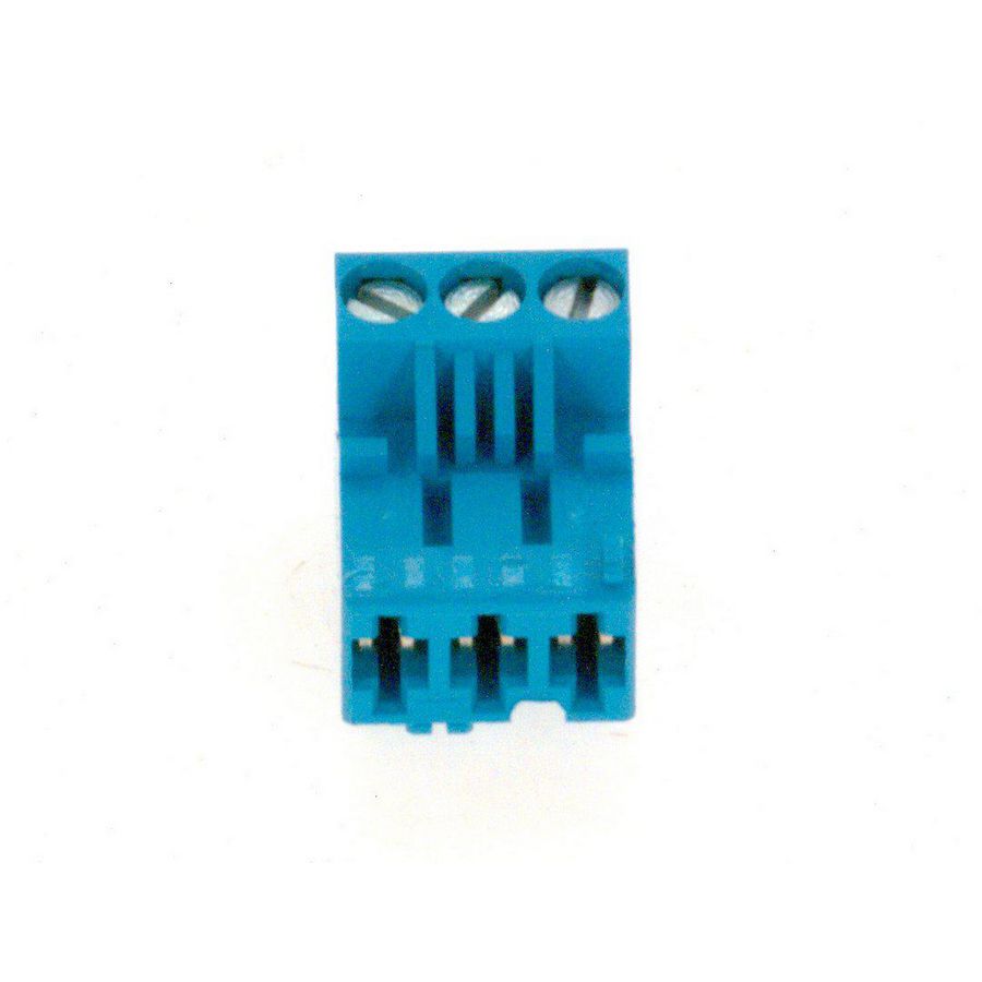 Aansluitklem 3-polig UE II blauw