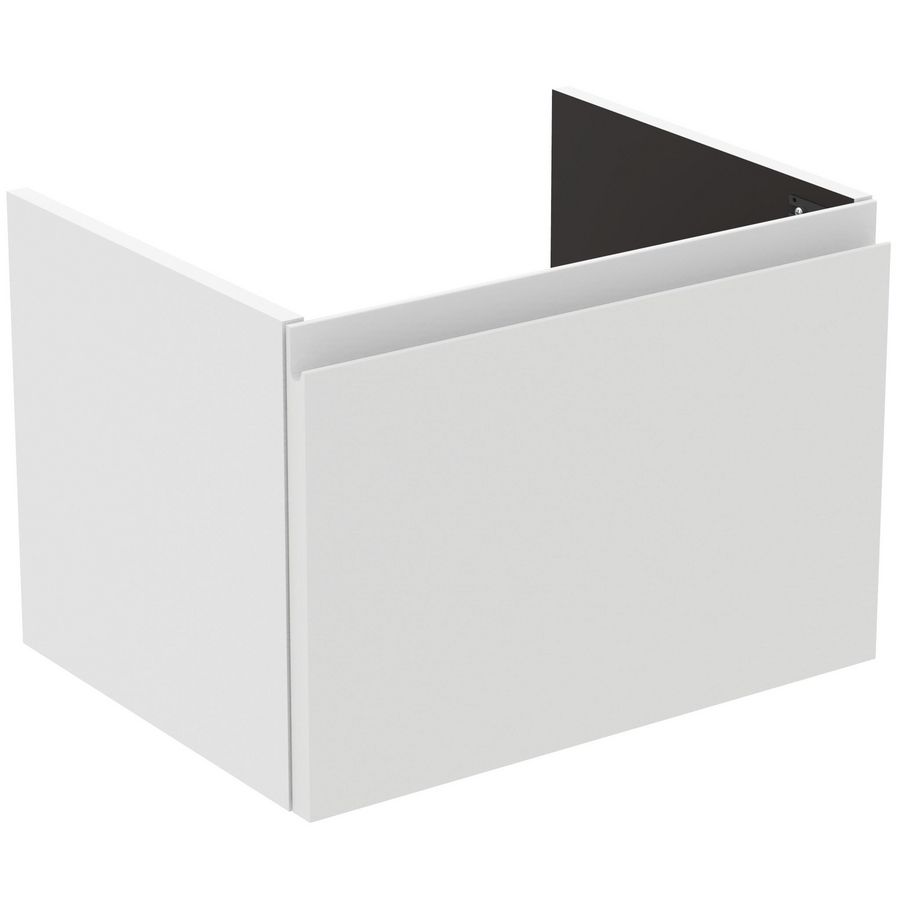 Wastafelmeubel 530x409x370mm matt white 1 lade Finesse