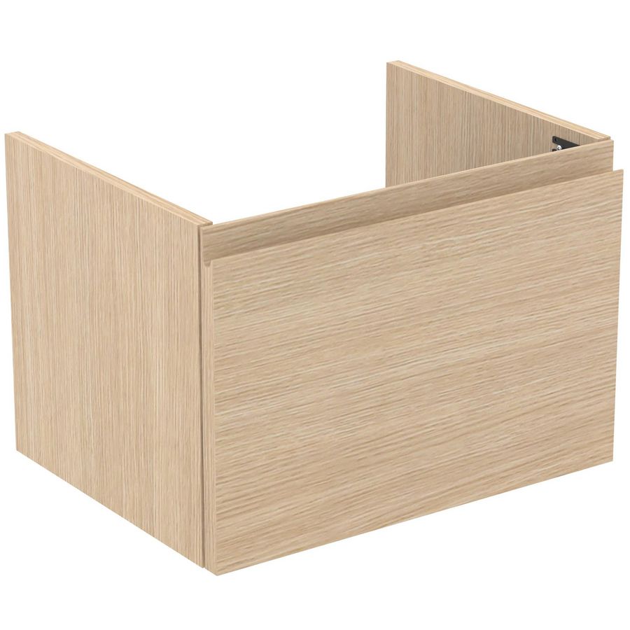 Wastafelmeubel 530x409x370mm white oak 1 lade Finesse