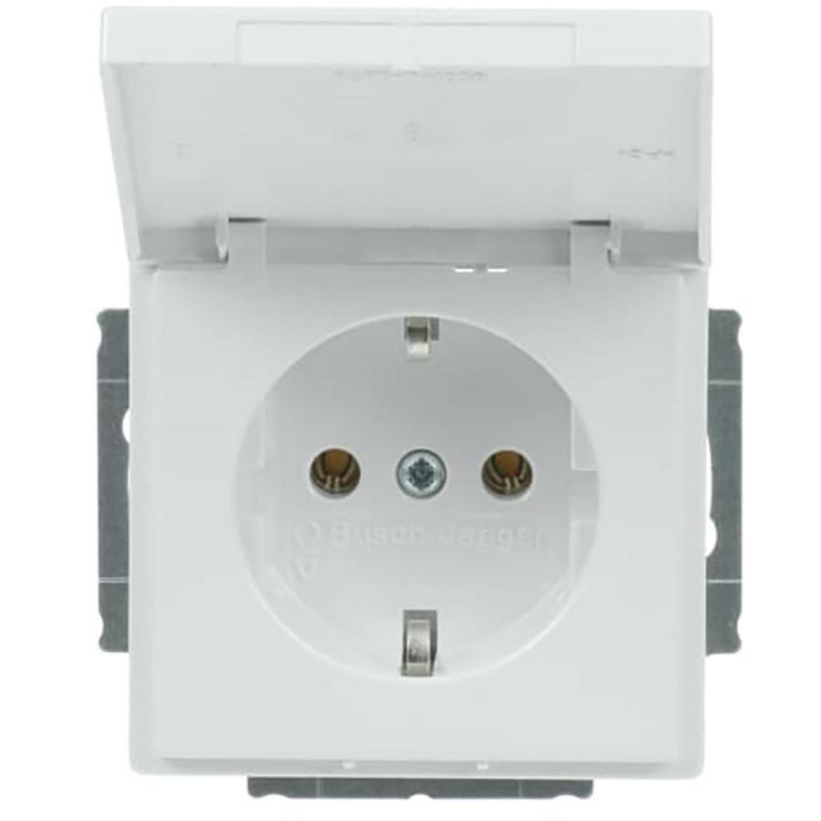 Wandcontactdoos ra Centraalplaat kd inb s-studiowit (20 EUK-84)