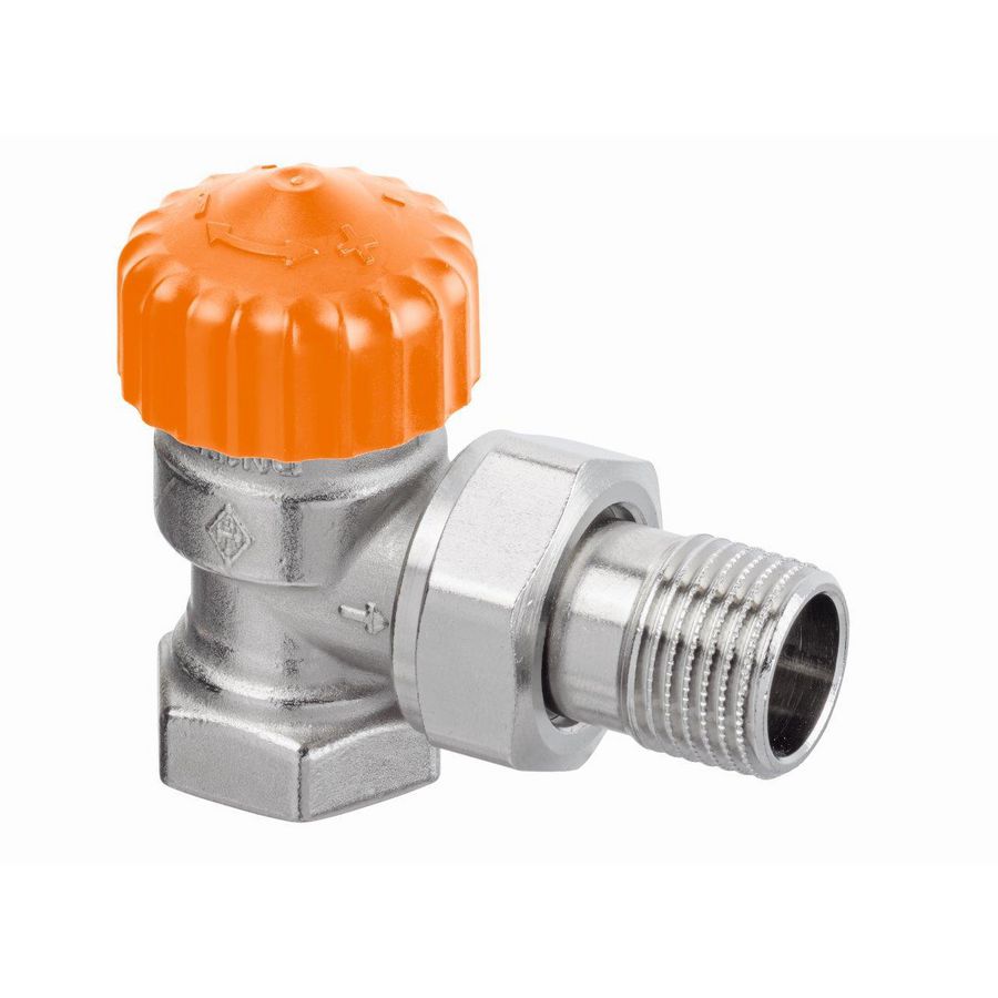 Afsluiter thermostatisch dynamisch ECLIPSE haaks 1/2" DN15 verkort