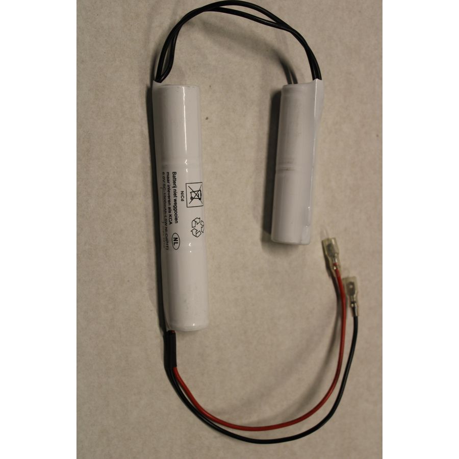 Standaard batterij 6,0V 1,5Ah stick "trein" accu