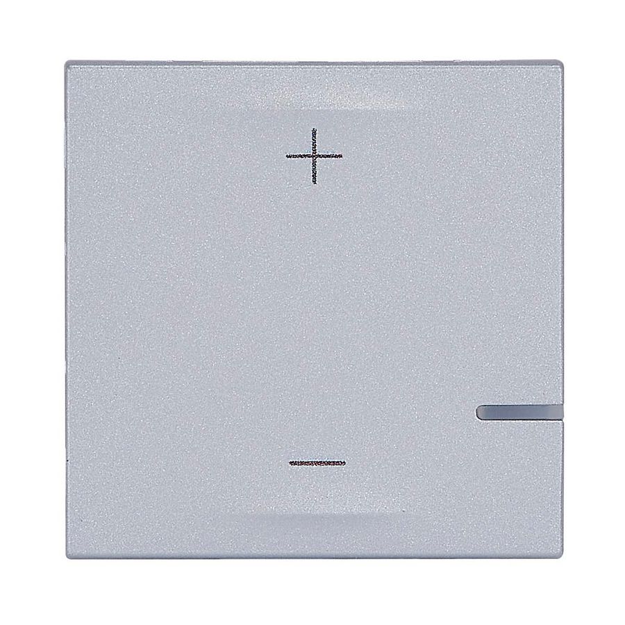 Dimmer 2-draads 3-125W 2 modulen ALU Mosaic
