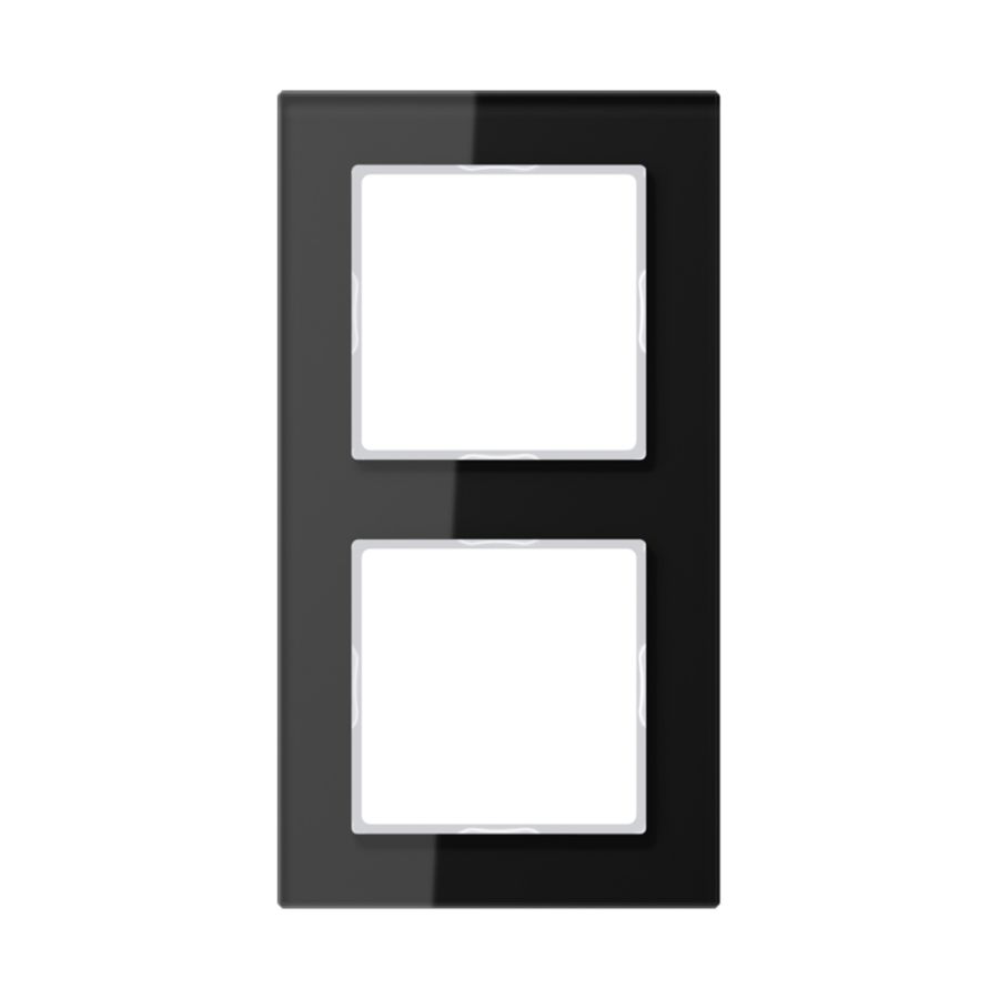 Afdekraam 2-voudig zwart A-creation