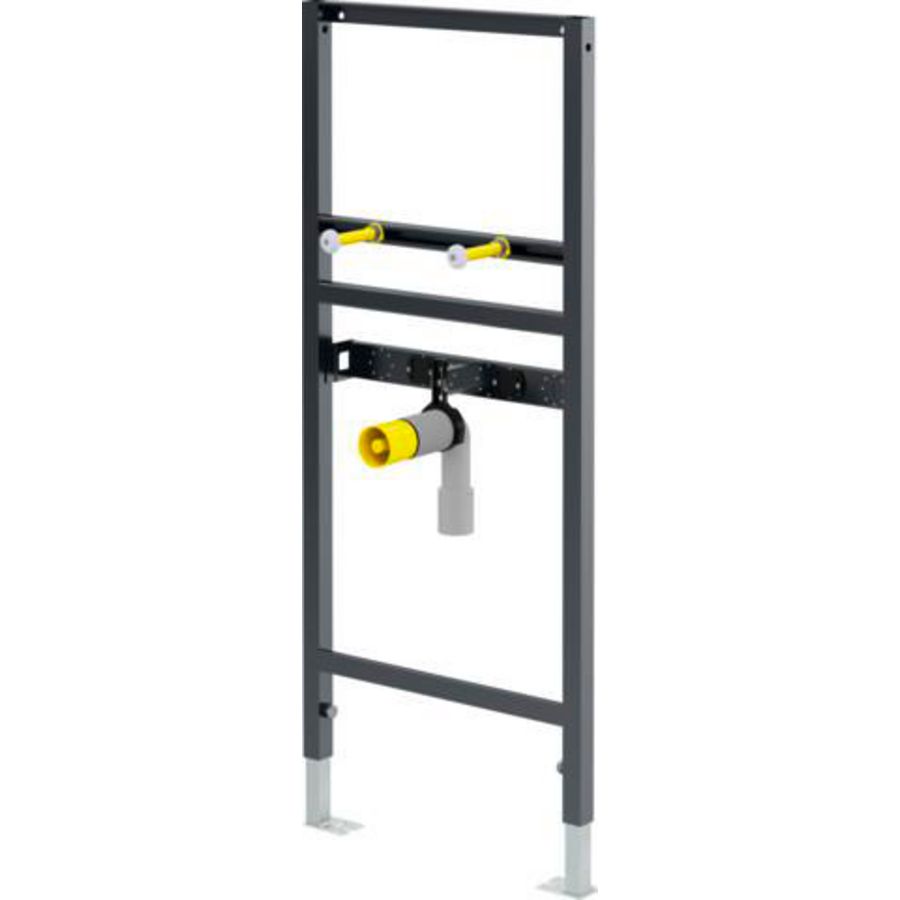 Wastafel-Element 1120x490 staal/antraciet RAL7016