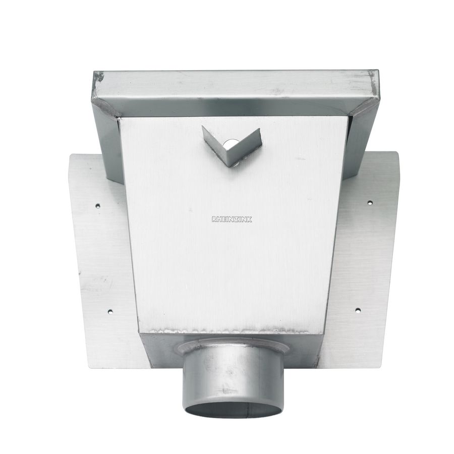 Vergaarbak zink vierkant model (junior) 60mm