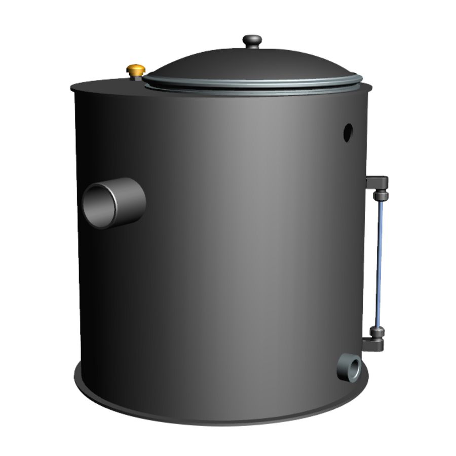 Break tank for service water application (round) 150L