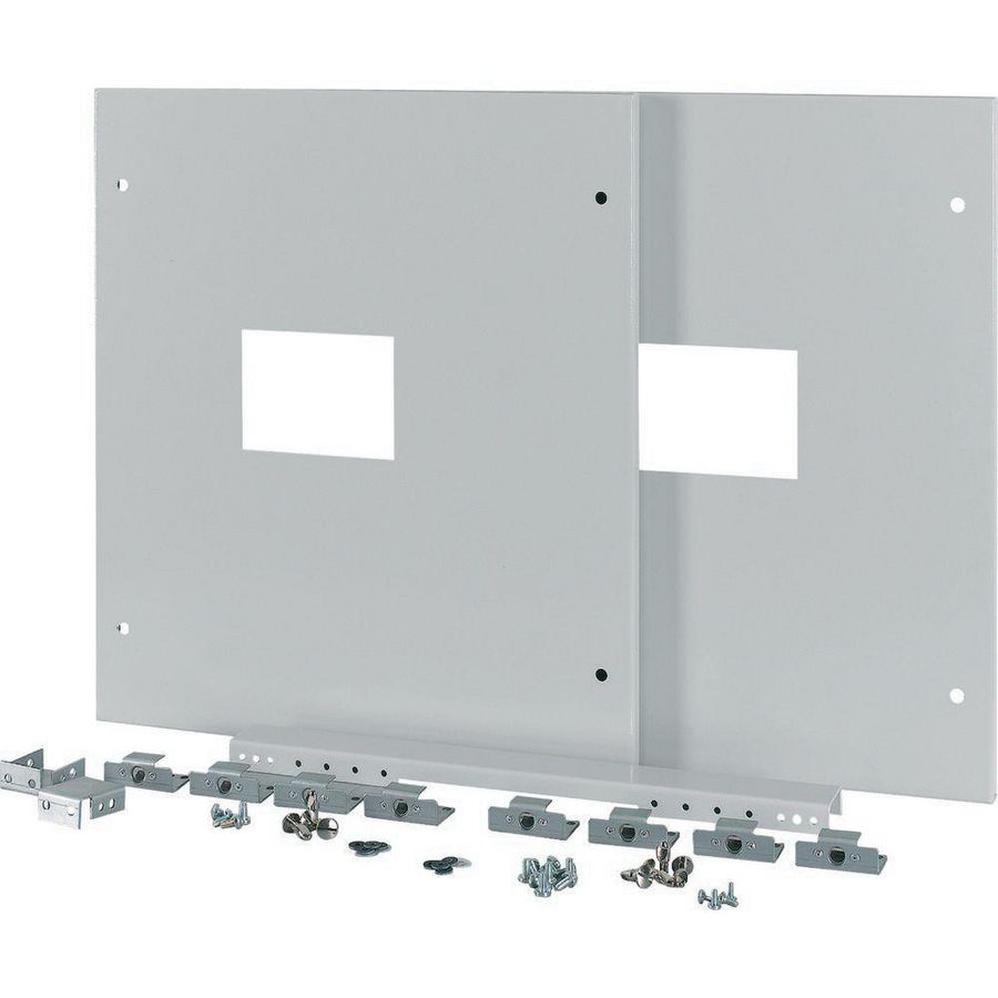 XT-XP Frontplaat 2xNZM4-XMV vast HxB=550x1000mm