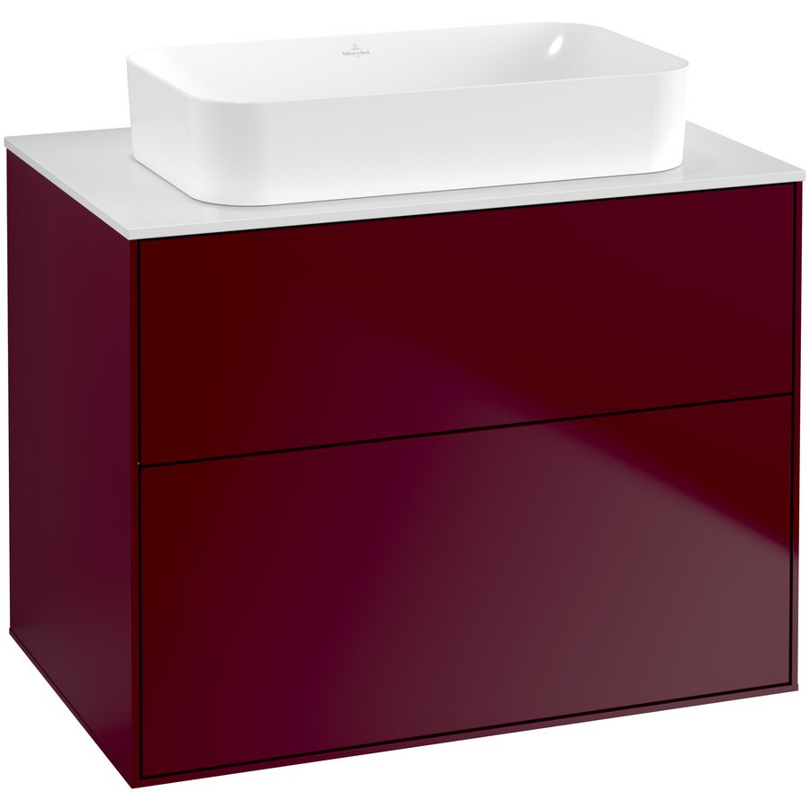 Wastafelonderkast Finion 800x603x501mm Peony Matt Lacquer F63100HB
