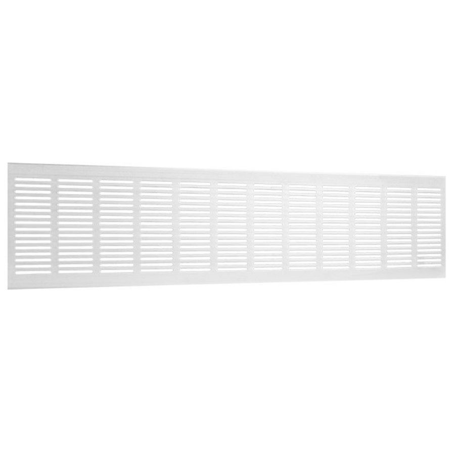 ALU plintrooster 600x150mm F1 aluminium