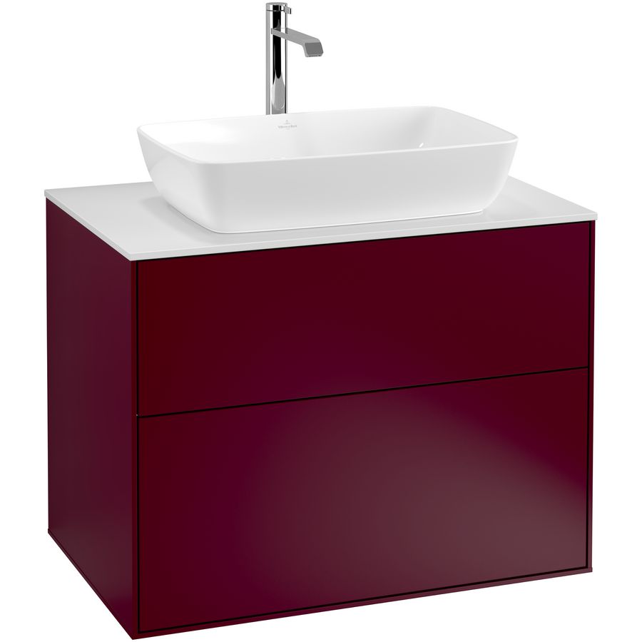Wastafelonderkast Finion 800x603x501mm Peony Matt Lacquer F75100HB