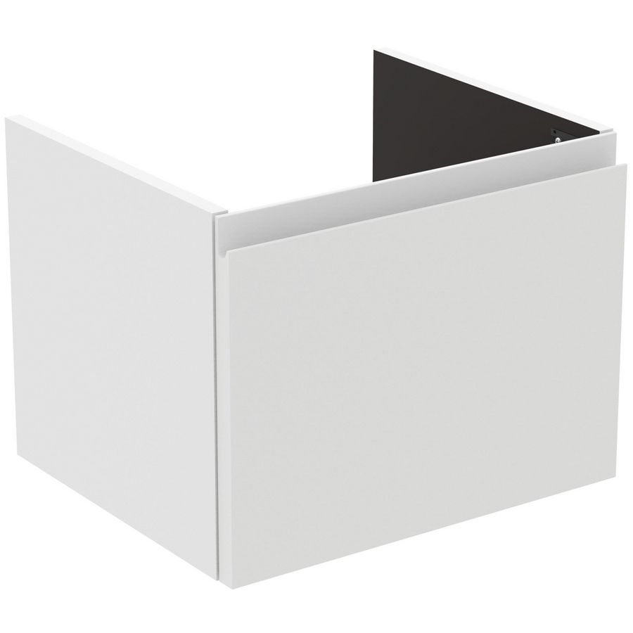 Wastafelmeubel 480x409x370mm matt white 1 lade Finesse