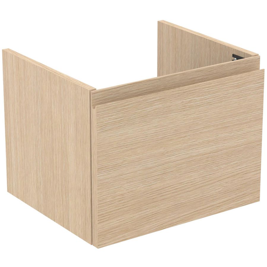 Wastafelmeubel 480x409x370mm white oak 1 lade Finesse