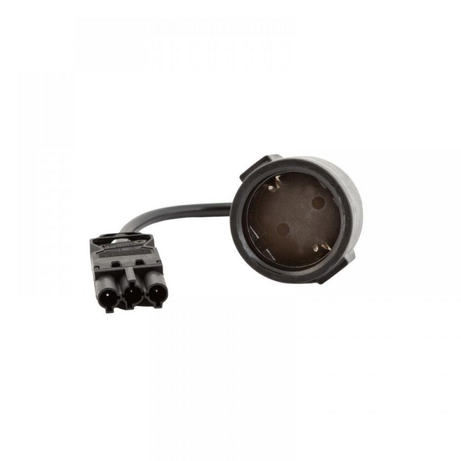 Connector GST18/3 male naar female schuko
