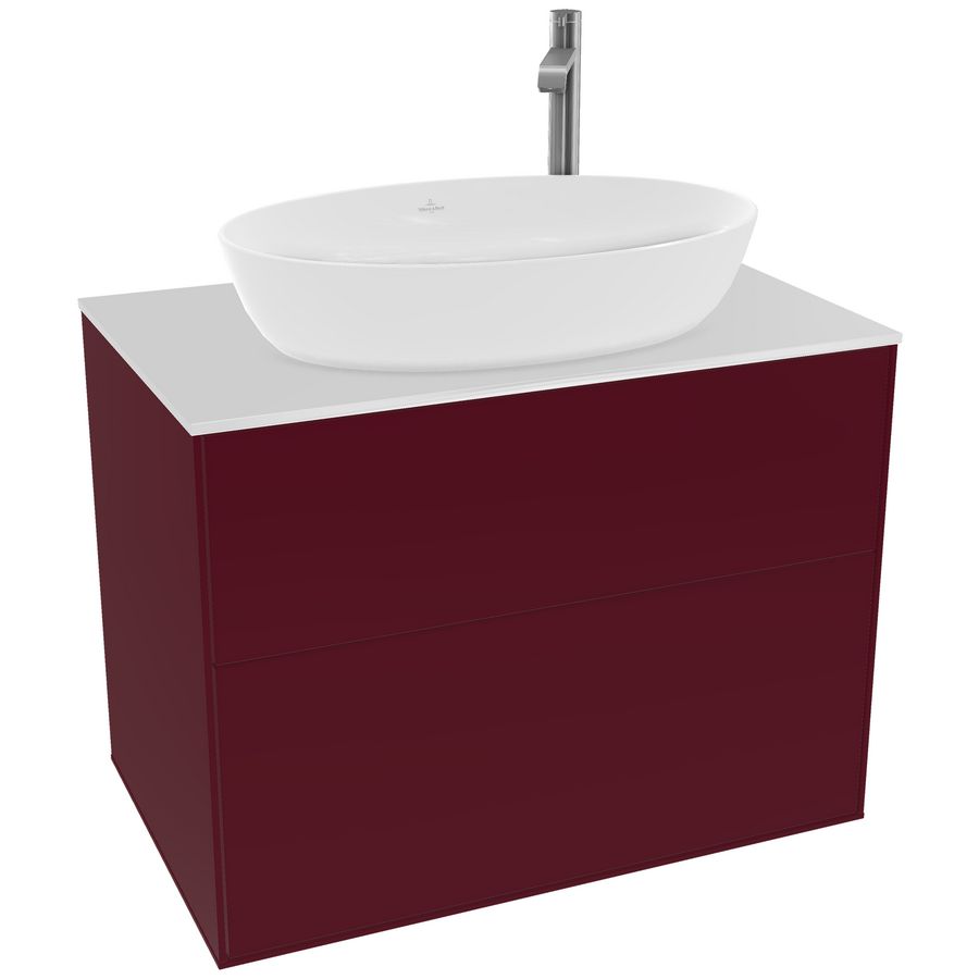 Wastafelonderkast Finion 800x603x501mm Peony Matt Lacquer F87100HB