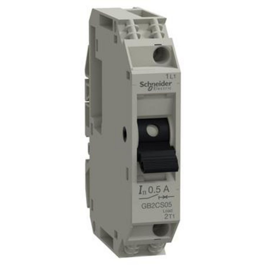 Stuurstroomautomaat 1P 0,5A TeSys GB12 VVE=6