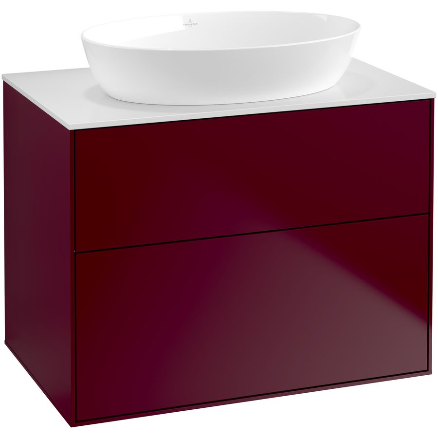Wastafelonderkast Finion 800x603x501mm Peony Matt Lacquer F99100HB