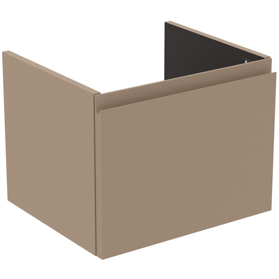 Wastafelmeubel 480x409x370mm mat greige 1 lade Finesse