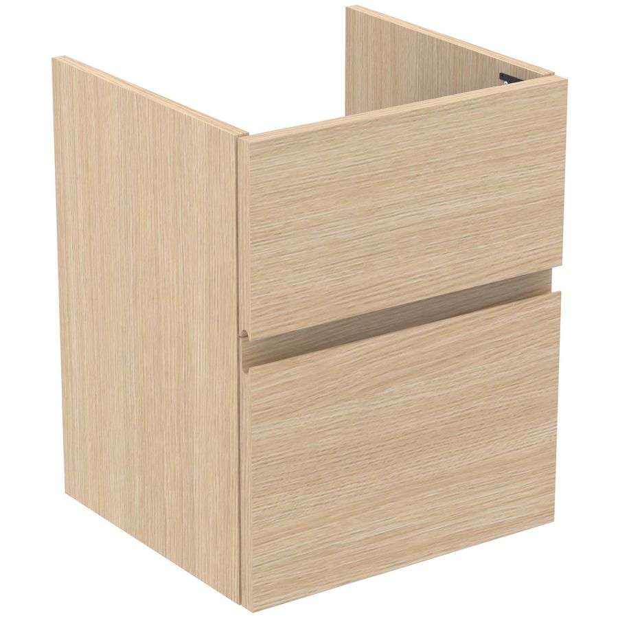 Wastafelmeubel 430x402x540mm white oak 2 laden Finesse