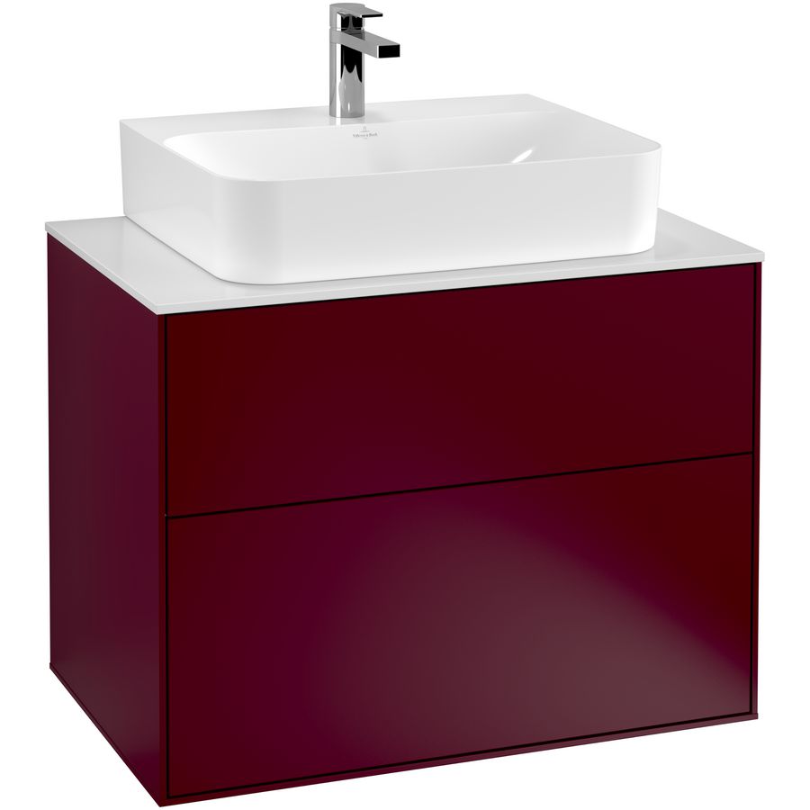 Wastafelonderkast Finion 800x603x501mm Peony Matt Lacquer G09100HB